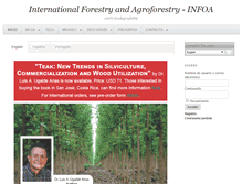 Tablet Screenshot of internationalforestry.org